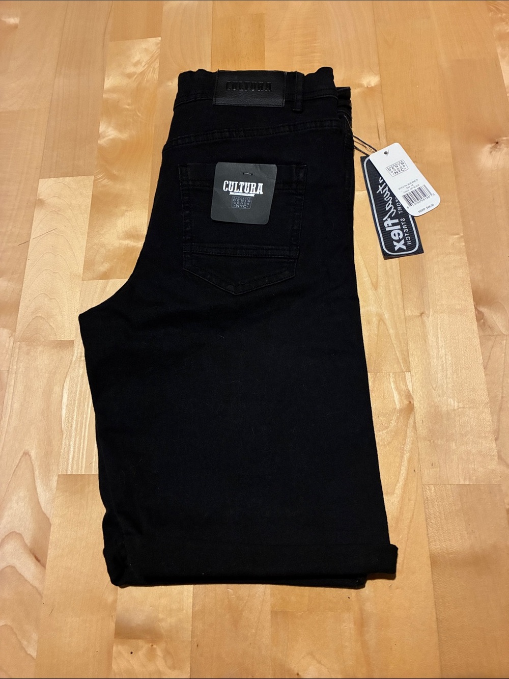 Cultura Denim Black Jean Shorts - big boy size 18